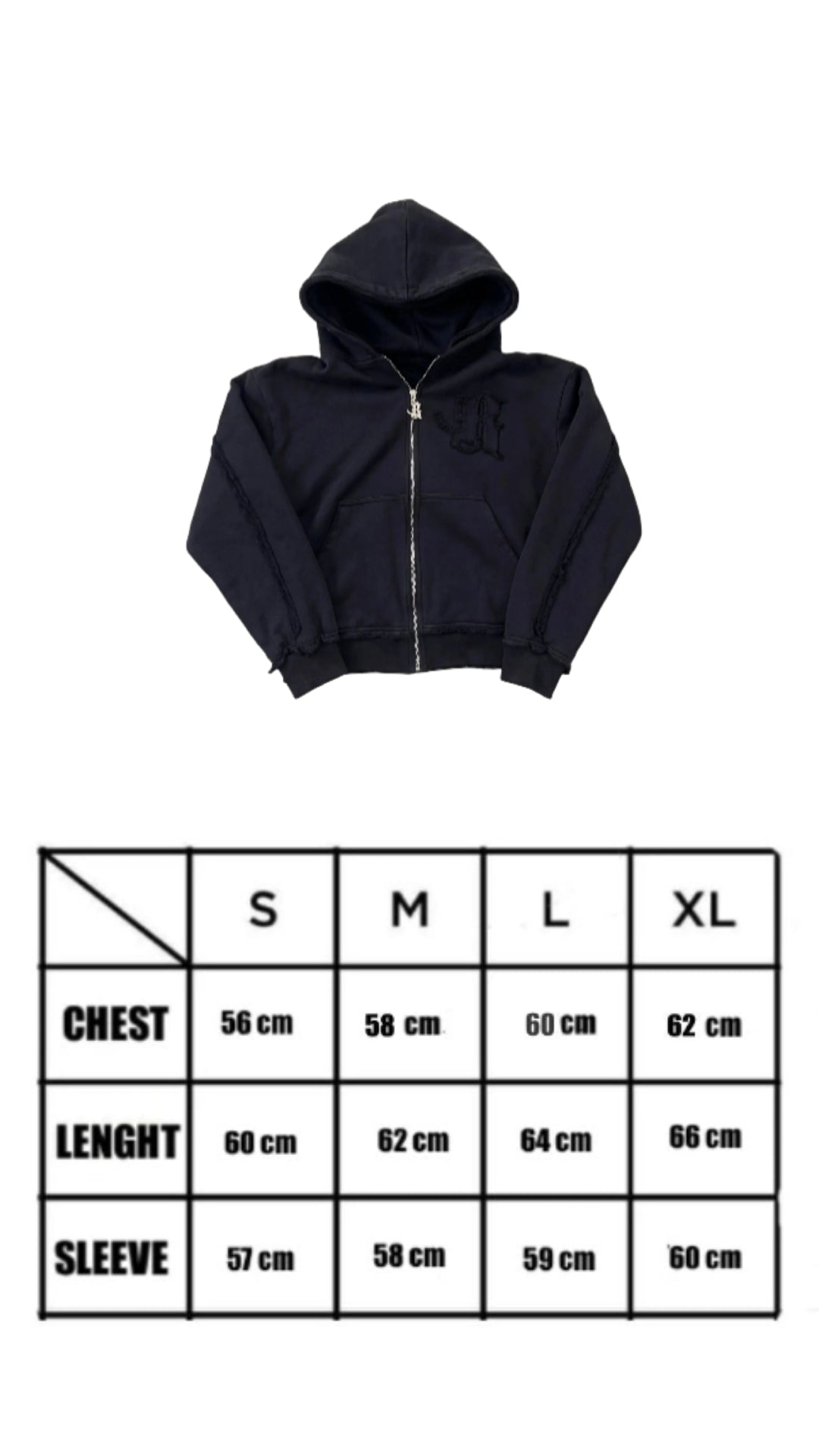 RISEUP ZIP UP HOODIE